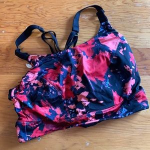 LIVI floral sports bra